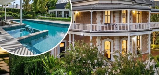 Kevin Costner’s Stunning Lap Pool Turned His Backyard Into a Mediterranean Retreat